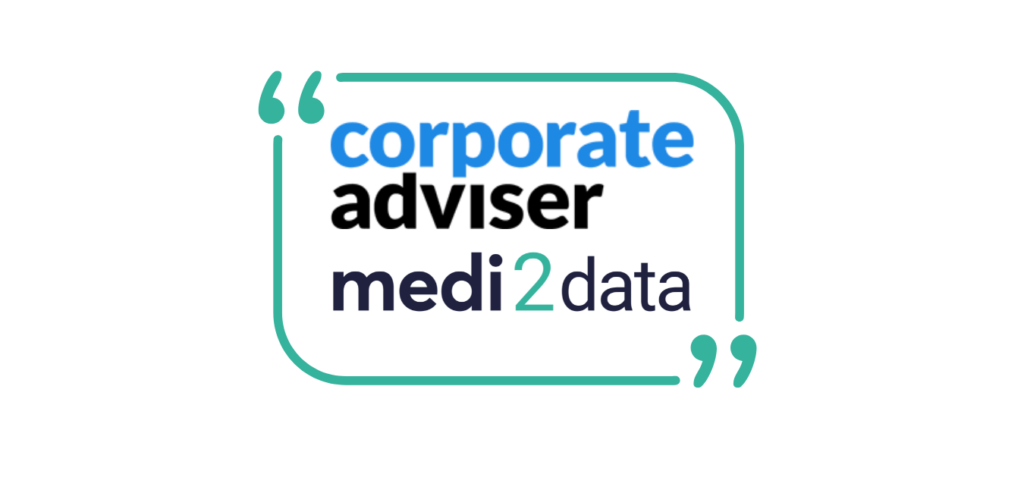 Medi2data featured in Corporate Advisor article